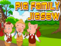 Gra Pig Family Jigsaw