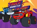 Gra Truck Monster Coloring