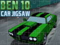 Gra Ben 10 Car Jigsaw 