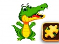 Gra Aligator Puzzle