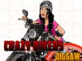 Gra Crazy Bikers Jigsaw