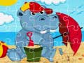 Gra Hippo Jigsaw