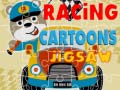 Gra Racing Cartoons Jigsaw