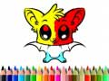 Gra Cute Bat Coloring Book