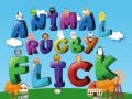 Gra Animals Rugby Flick