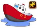 Gra Cartoon Ship Puzzle