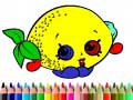 Gra Back To School: Fruits Coloring Book