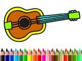Gra Back To School: Music Instrument Coloring Book