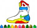 Gra Back To School: Shoe Coloring