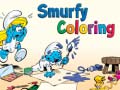 Gra Smurfy Coloring