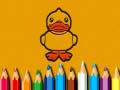 Gra Back To School: Ducks Coloring Book