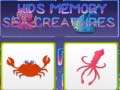 Gra Kids Memory Sea Creatures