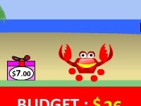 Gra Crab shopping