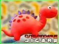 Gra Cute Dinosaur Jigsaw