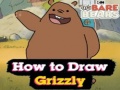 Gra We Bare Bears How to Draw Grizzly