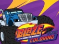 Gra Baze and the monster machines Coloring Book
