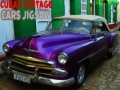Gra Cuban Vintage Cars Jigsaw