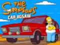 Gra The Simpsons Car Jigsaw