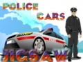 Gra Police cars jigsaw