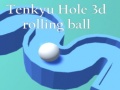 Gra Tenkyu Hole 3d rolling ball