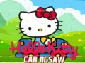 Gra Hello Kitty Car Jigsaw