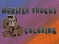 Gra Monster Trucks Coloring