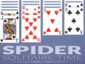 Gra Spider Solitaire Time