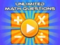Gra Unlimited Math Questions