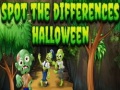 Gra Spot the differences halloween