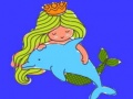 Gra Mermaid Coloring Book