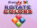 Gra candy rotate colors