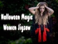 Gra Halloween Magic Women Jigsaw