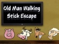 Gra Old Man Walking Stick Escape