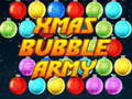 Gra Xmas Bubble Army