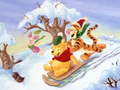 Gra Winnie the Pooh Christmas Jigsaw Puzzle 2