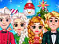 Gra Frozen Princess Christmas Celebration