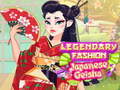 Gra Legendary Fashion Japanese Geisha