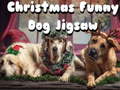 Gra Christmas Funny Dog Jigsaw