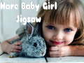 Gra Hare Baby Girl Jigsaw