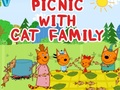 Gra Picnic With Cat Family