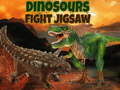 Gra Dinosaurs Fight Jigsaw