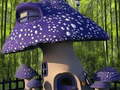 Gra Funny Mushroom Houses Jigsaw