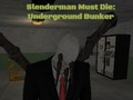 Gra Slenderman Must Die: Underground Bunker