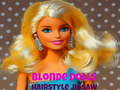 Gra Blonde Dolls Hairstyle Jigsaw