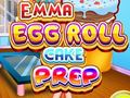 Gra Emma Egg Roll Cake Prep