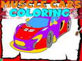Gra Muscle Cars Coloring