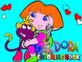 Gra Back To School Coloring Book Dora