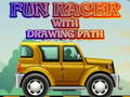 Gra Fun racer with Drawing path