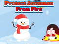 Gra Protect Snowman From Fire