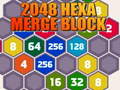 Gra 2048 Hexa Merge Block